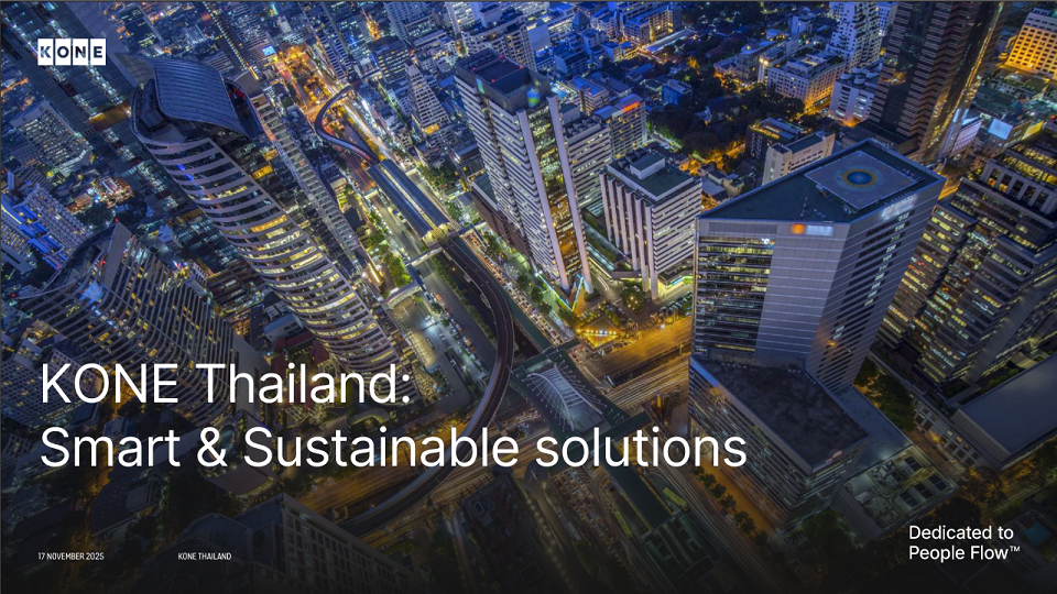 KONE Smart & Sustainable Solutions Training Workshop - Meinhardt E-Learning